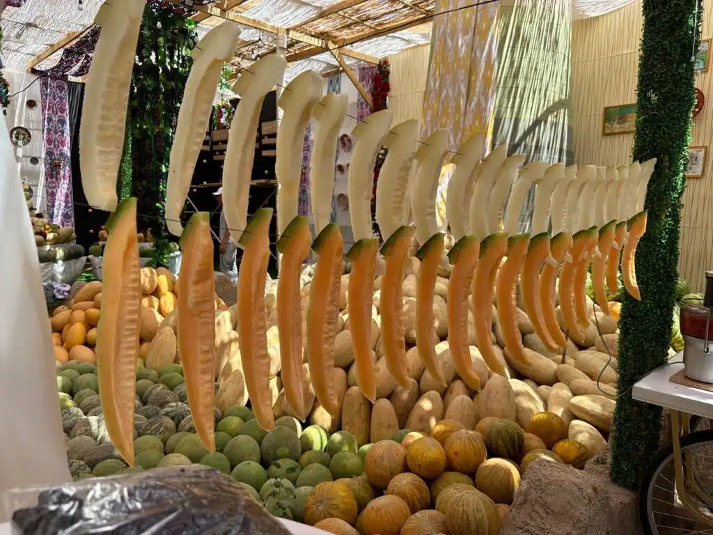 Сушенная дыня